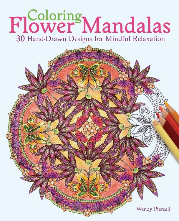 Produktbild: Coloring Flower Mandalas