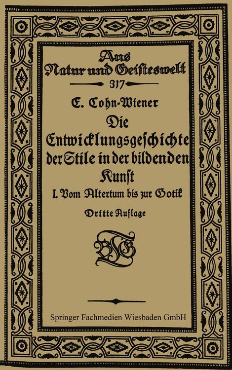 Produktbild: Die Entwicklungsgeschichte der Stile in der bildenden Kunst