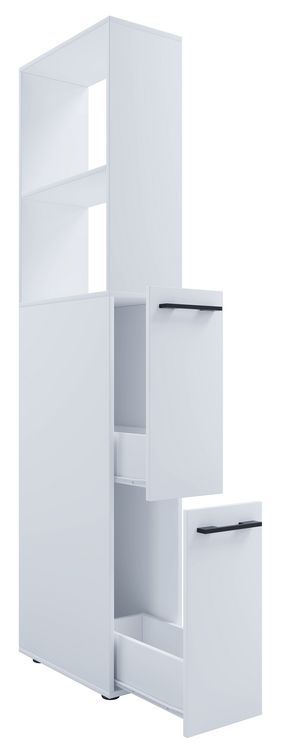 Produktbild: Holz Badm&ouml;bel Nischenschrank Schublade Sadilo XL