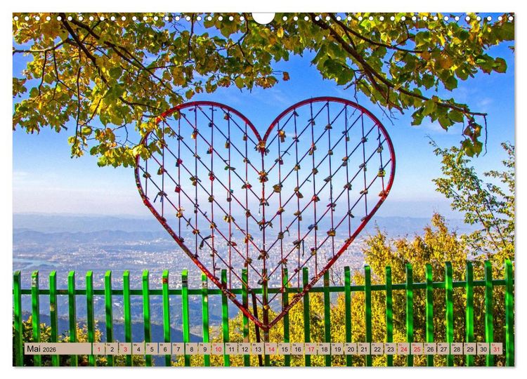 Produktbild: Tirana - Herz Albaniens (Wandkalender 2026 DIN A3 quer), CALVENDO Monatskalender