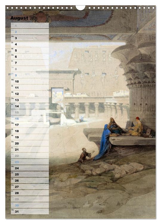 Produktbild: &Auml;gyptens Tempel (Wandkalender 2026 DIN A3 hoch), CALVENDO Monatskalender