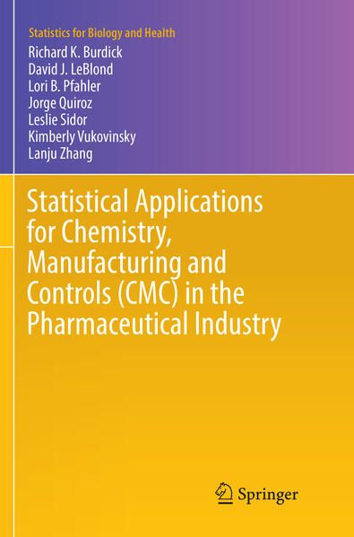 Produktbild: Statistical Applications for Chemistry, Manufacturing and Controls (CMC) in the Pharmaceutical Industry