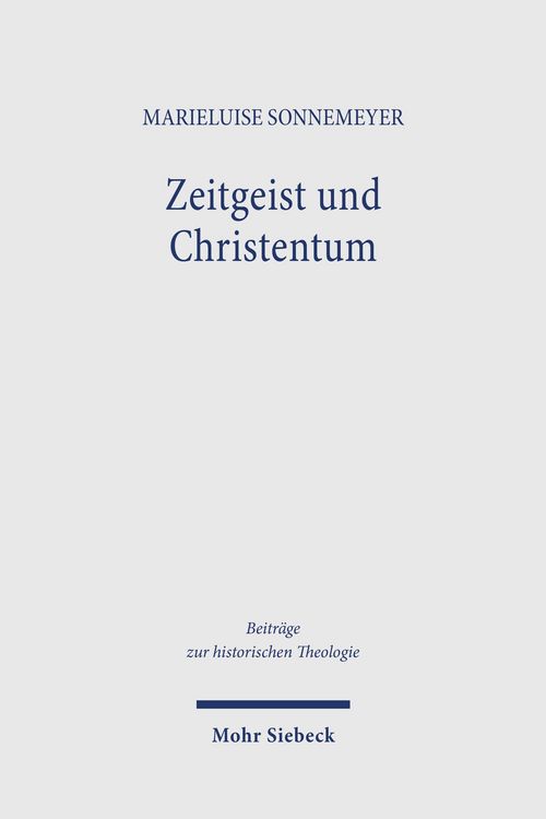 Produktbild: Zeitgeist und Christentum