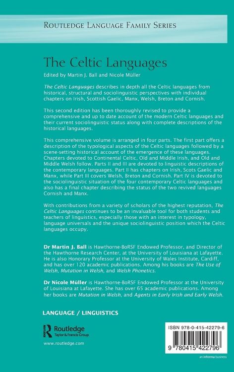 Produktbild: The Celtic Languages