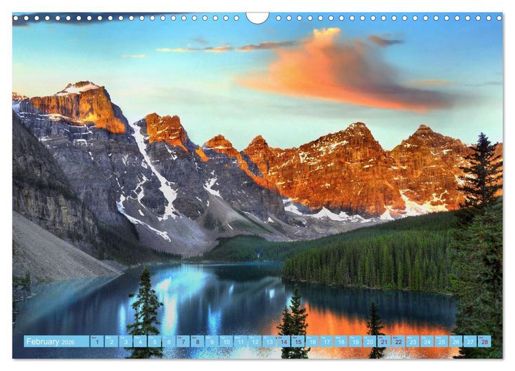 Produktbild: Mountains of The World (Wall Calendar 2026 DIN A3 landscape), CALVENDO 12 Month Wall Calendar