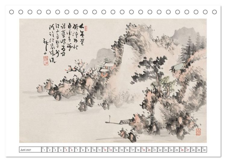Produktbild: Yoshitsugu Haizan (Tischkalender 2027 DIN A5 quer), CALVENDO Monatskalender