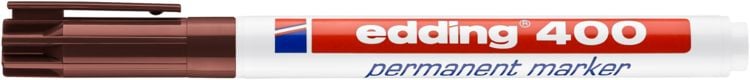 Produktbild: edding 400 Permanentmarker braun