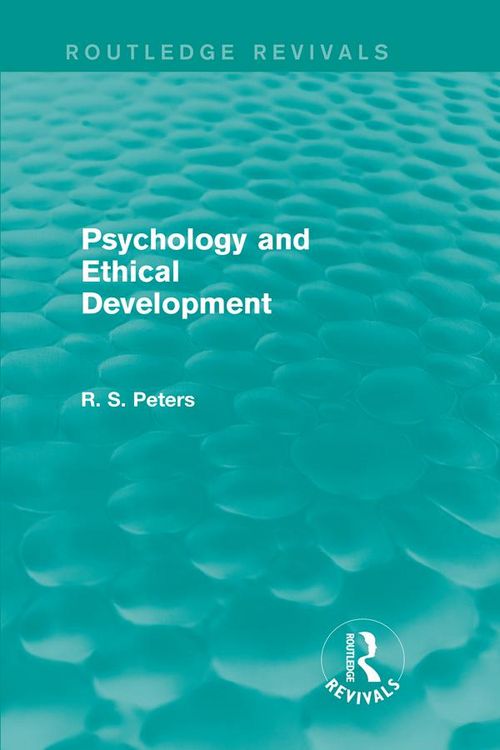 Produktbild: Psychology and Ethical Development (Routledge Revivals)