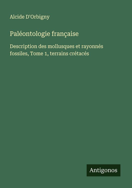 Produktbild: Pal&eacute;ontologie fran&ccedil;aise