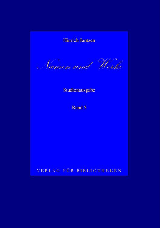 Produktbild: Namen und Werke 5