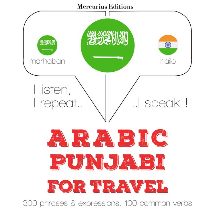 Produktbild: Travel words and phrases in Punjabi