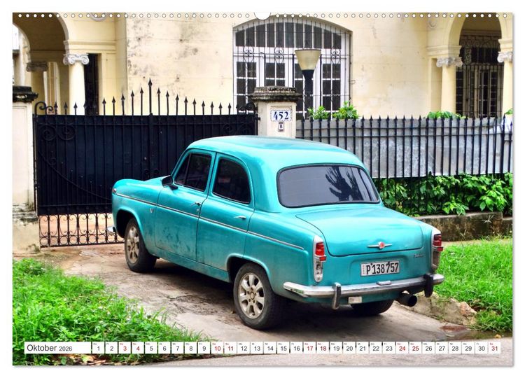 Produktbild: Ford Prefect - Made in England (hochwertiger Premium Wandkalender 2026 DIN A2 quer), Kunstdruck in Hochglanz