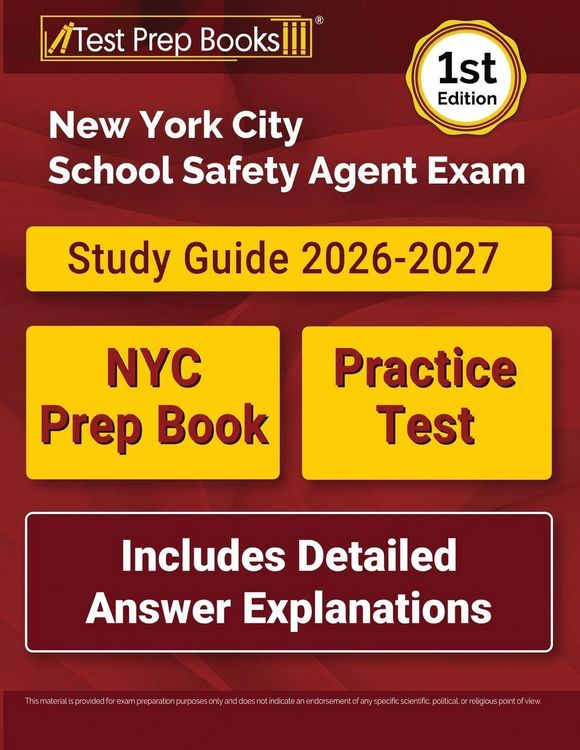 Produktbild: New York City School Safety Agent Exam Study Guide