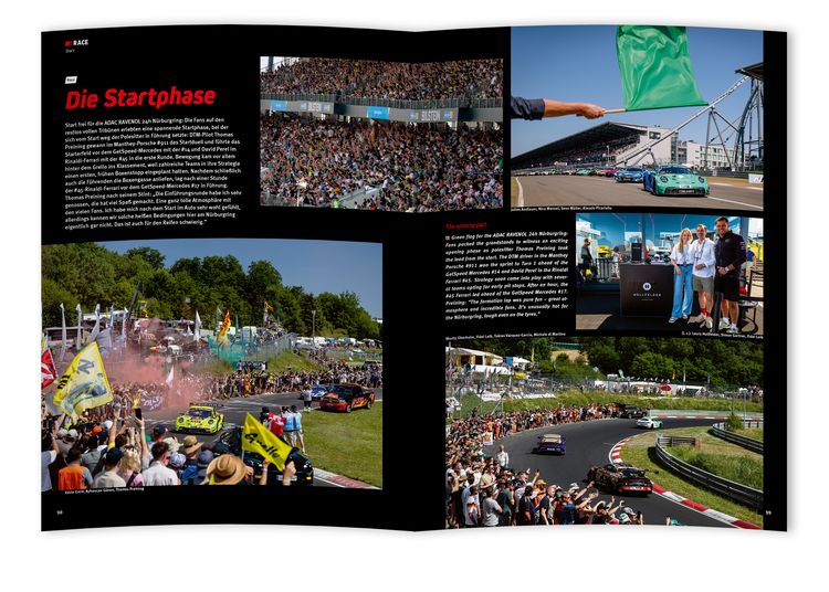 Produktbild: 24h Rennen N&uuml;rburgring. Offizielles Jahrbuch zum 24 Stunden Rennen auf dem N&uuml;rburgring / 24 Stunden N&uuml;rburgring Nordschleife 2025