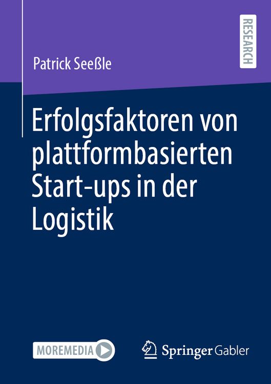 Produktbild: Erfolgsfaktoren von plattformbasierten Start-ups in der Logistik