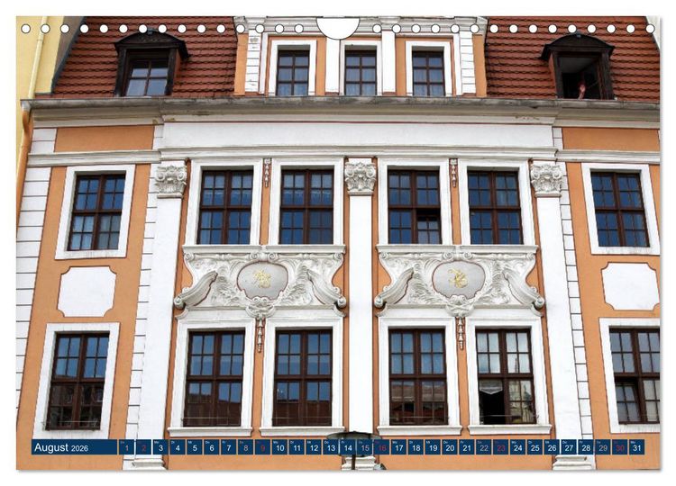 Produktbild: Fassadenreichtum in G&ouml;rlitz (Wandkalender 2026 DIN A4 quer), CALVENDO Monatskalender