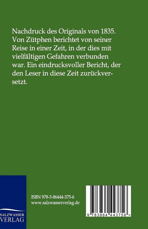 Produktbild: Tagebuch einer Reise von Bahia nach Afrika