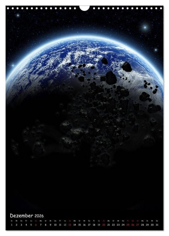 Produktbild: Die Welt der Planeten (Wandkalender 2026 DIN A3 hoch), CALVENDO Monatskalender