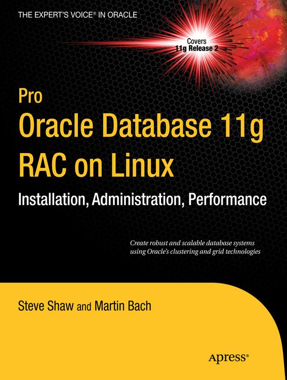 Produktbild: Pro Oracle Database 11g RAC on Linux