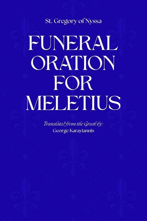 Produktbild: Funeral Oration for Meletius