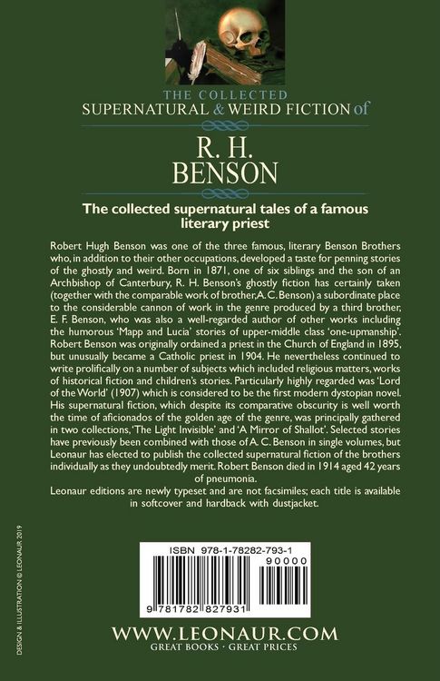 Produktbild: The Collected Supernatural and Weird Fiction of R. H. Benson