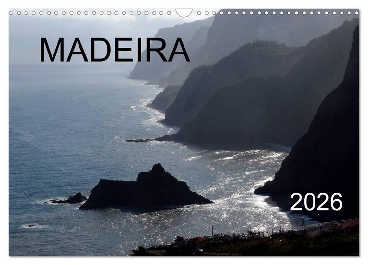Produktbild: Madeira 2026 (Wandkalender 2026 DIN A3 quer), CALVENDO Monatskalender