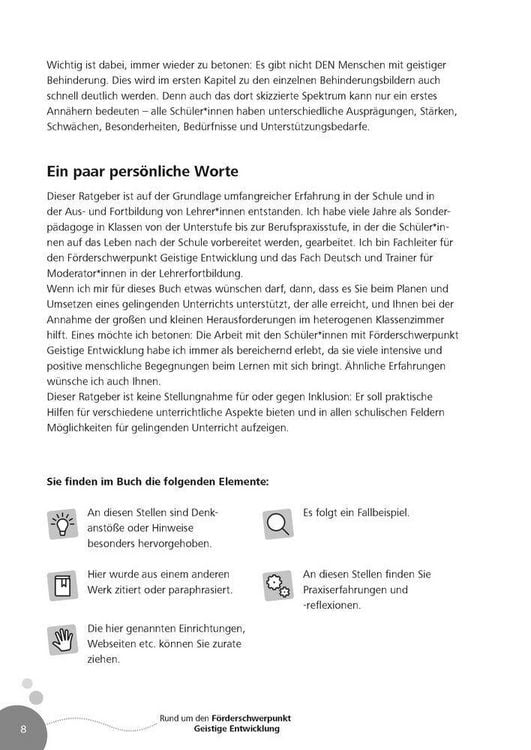 Produktbild: Rund um den F&ouml;rderschwerpunkt Geistige Entwicklung