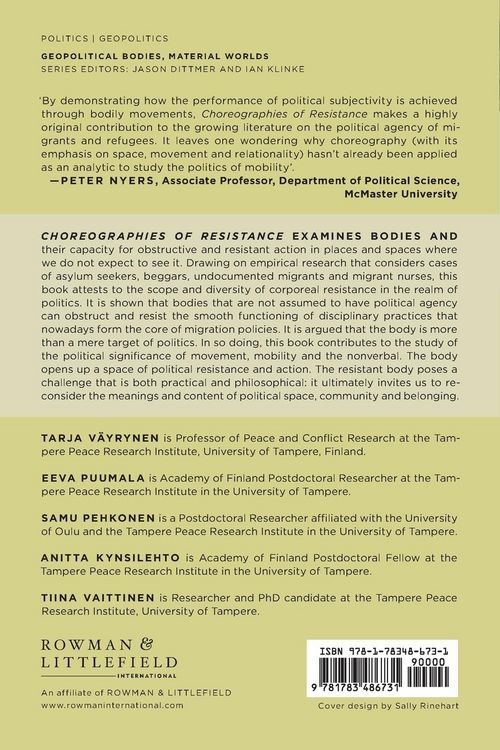 Produktbild: Choreographies of Resistance