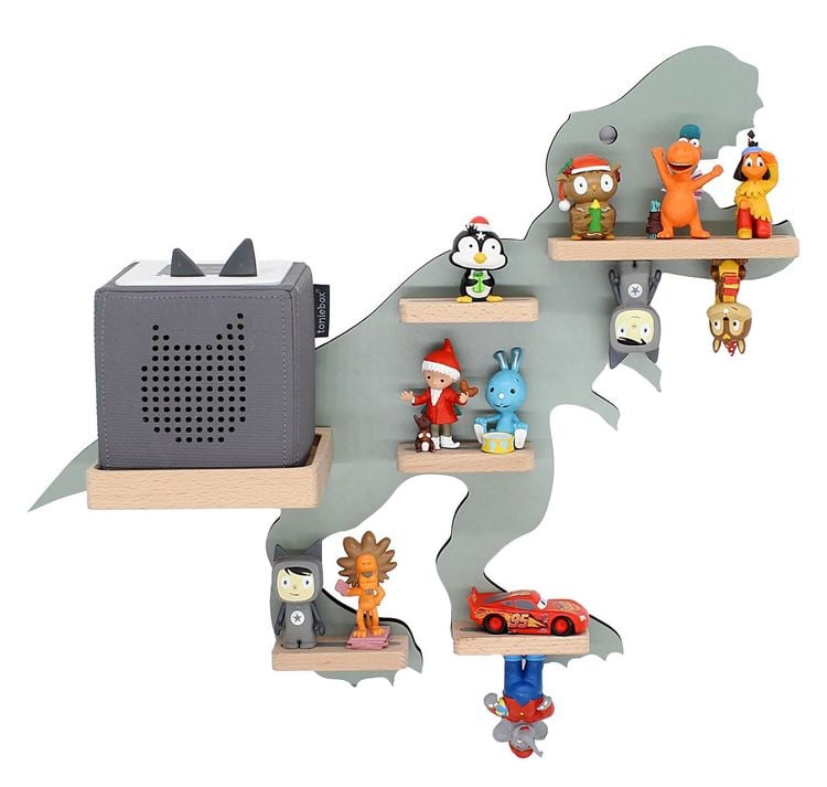 Produktbild: Wandregal  "Dinosaurier" f&uuml;r Toniebox