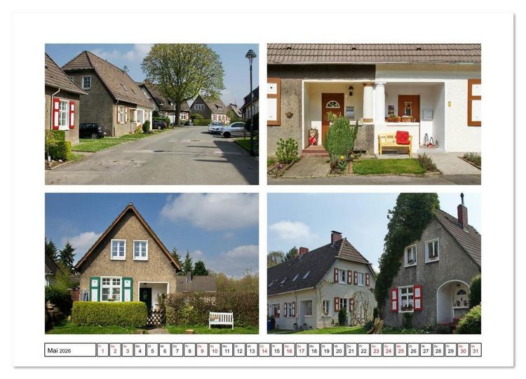 Produktbild: Gartenst&auml;dte im Ruhrgebiet (Wandkalender 2026 DIN A4 quer), CALVENDO Monatskalender