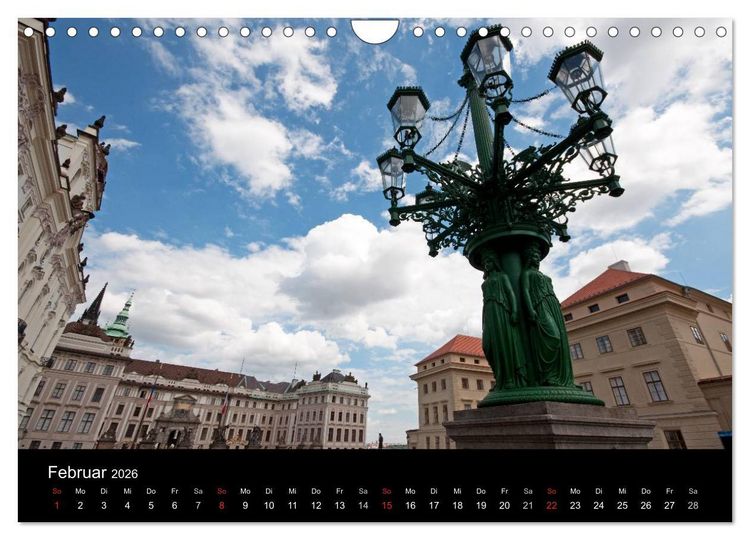 Produktbild: Prager Ansichten (Wandkalender 2026 DIN A4 quer), CALVENDO Monatskalender