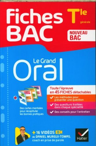 Produktbild: Le grand oral, terminale g&eacute;n&eacute;rale : nouveau bac