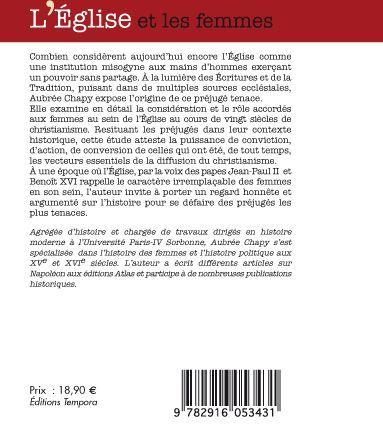 Produktbild: L'Eglise et les femmes