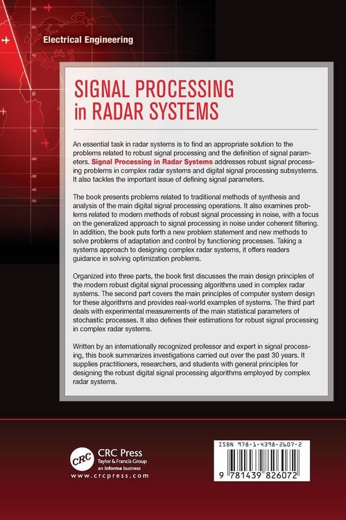 Produktbild: Signal Processing in Radar Systems