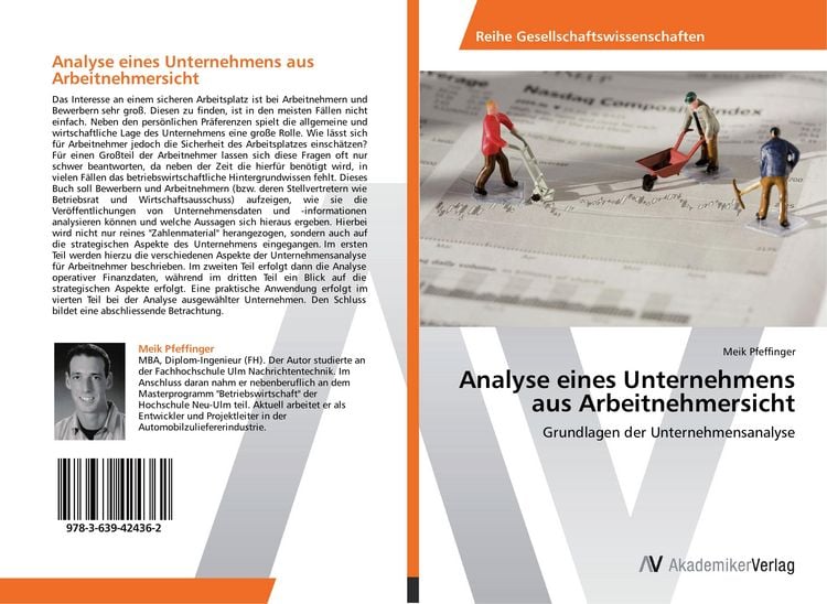Produktbild: Analyse eines Unternehmens aus Arbeitnehmersicht