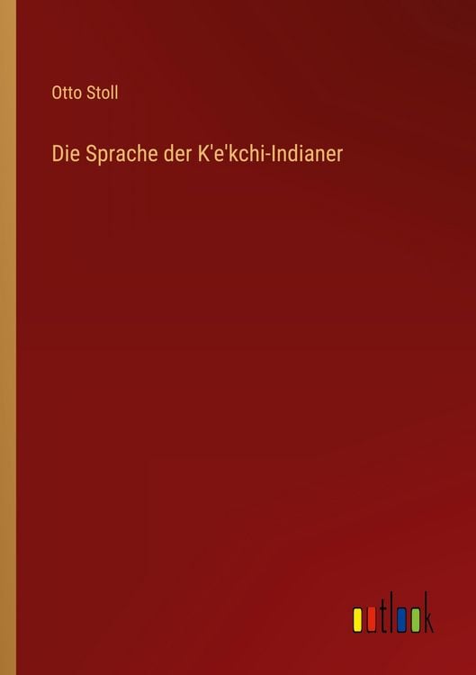 Produktbild: Die Sprache der K'e'kchi-Indianer