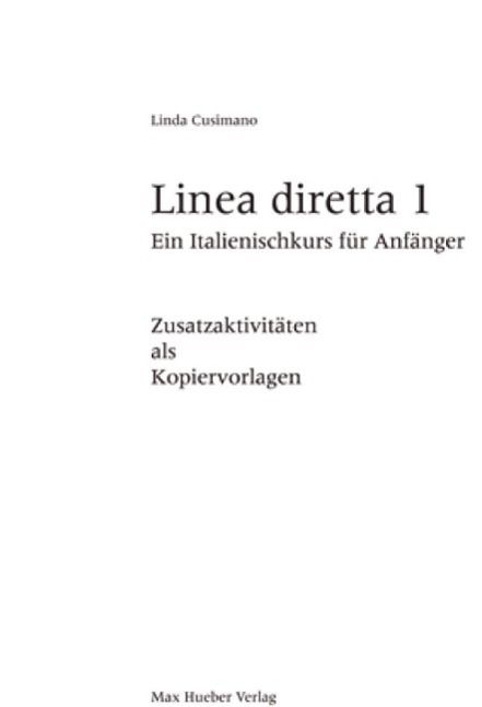 Produktbild: Linea diretta 1