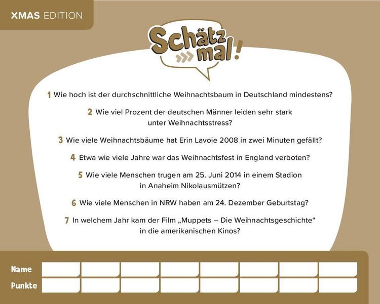 Produktbild: Sch&auml;tz mal! Xmas Edition