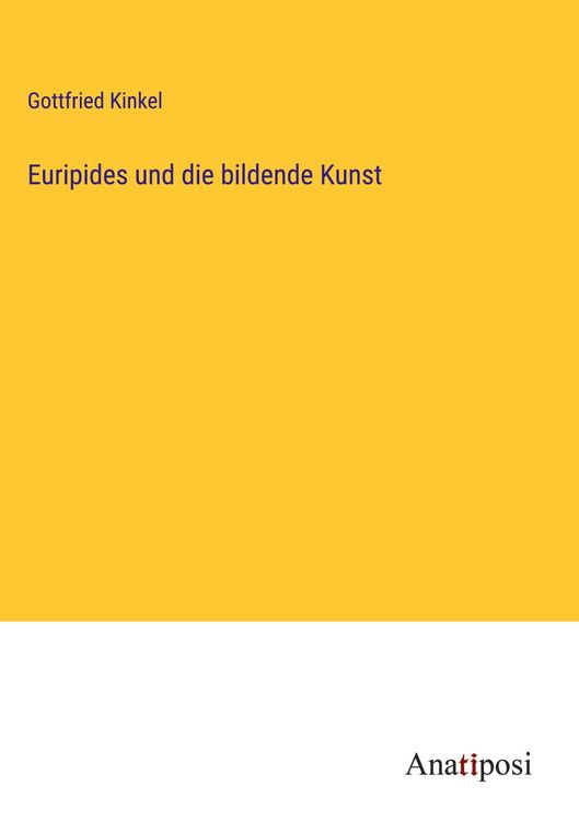 Produktbild: Euripides und die bildende Kunst
