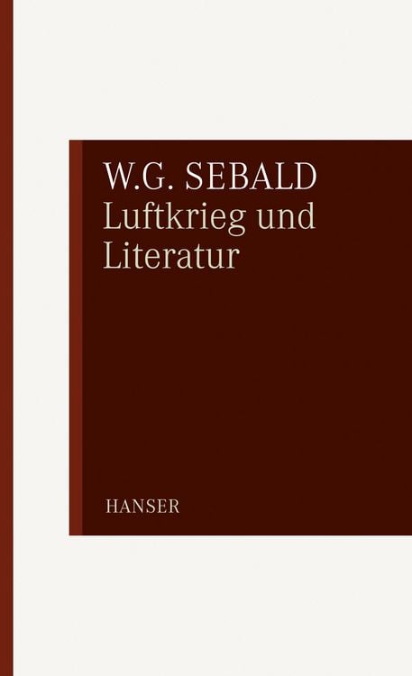 Produktbild: Luftkrieg und Literatur