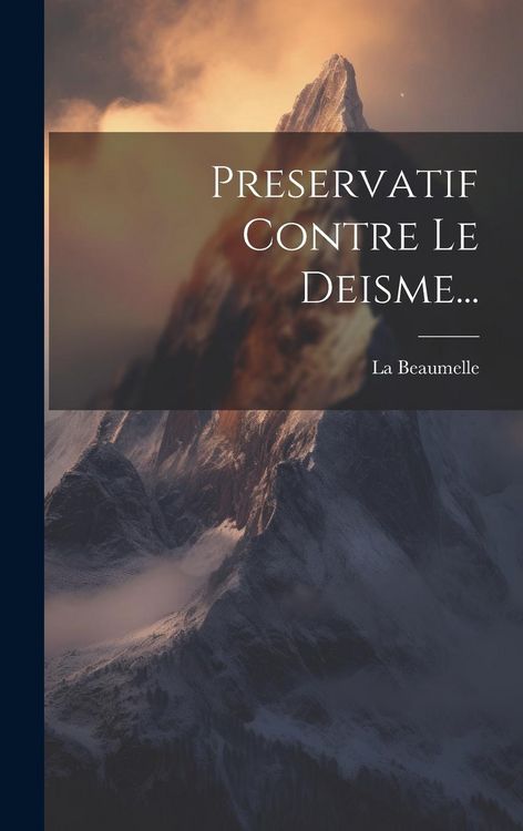 Produktbild: Preservatif Contre Le Deisme...