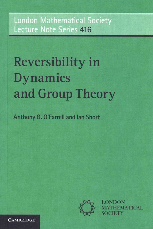 Produktbild: Reversibility in Dynamics and Group Theory