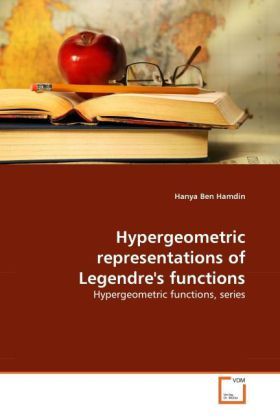 Produktbild: Ben Hamdin, H: Hypergeometric representations of Legendre's