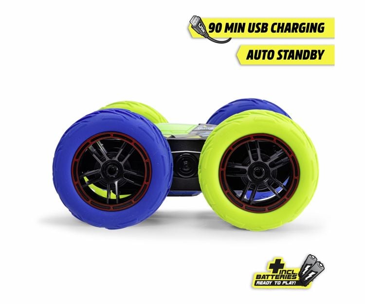 Dickie TOYS Ferngesteuertes Auto Cyber Flip 1:18 schwarz/blau/grn 22cm kaufen Dickie TOYS Ferngesteuertes Auto Cyber Flip 1:18 schwarz/blau/grn 22cm kaufen