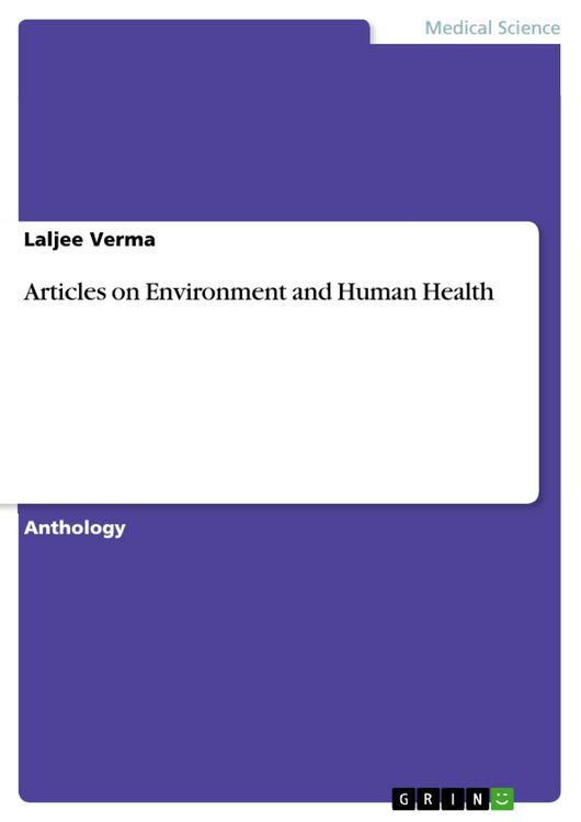 Produktbild: Articles on Environment and Human Health