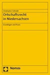 Produktbild: Ortschaftsrecht in Niedersachsen