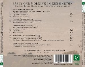 Produktbild: Early One Morning in Kensington-British Flute Musi