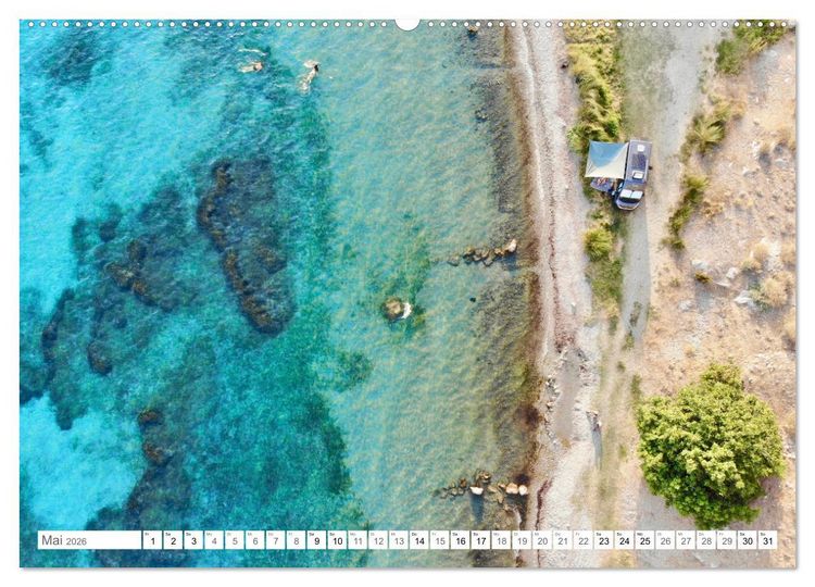 Produktbild: Mit dem Campervan &uuml;ber den Balkan (Wandkalender 2026 DIN A2 quer), CALVENDO Monatskalender