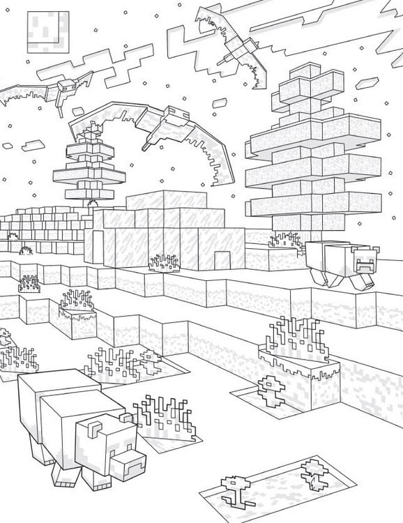 Produktbild: Minecraft: Das ultimative Minecraft-Malbuch