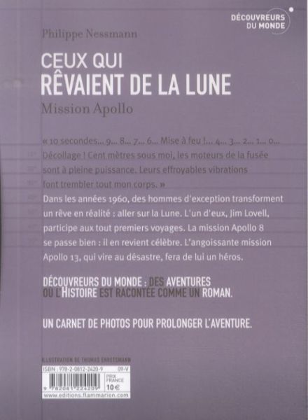 Produktbild: Ceux qui r&ecirc;vaient de la Lune : Mission Apollo